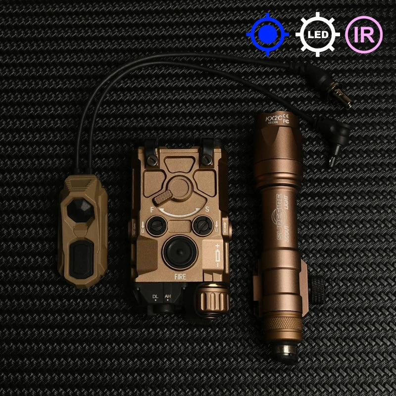 HAR Tactical OGL Metal Flashlight & Laser Module