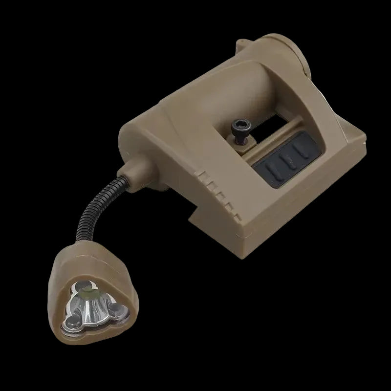 Tactical MPLS Helmet Light – 3-Mode Green / Red / IR Illumination