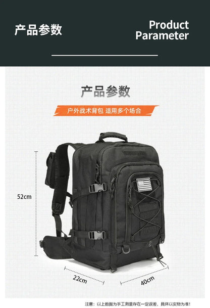 60L Military Tactical Backpack