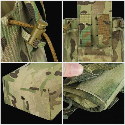 Elytra MOLLE Mini Dump Pouch – Folding Utility Bag