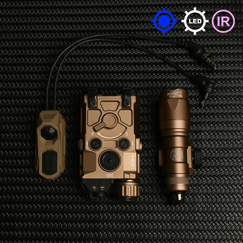 HAR Tactical OGL Metal Flashlight & Laser Module