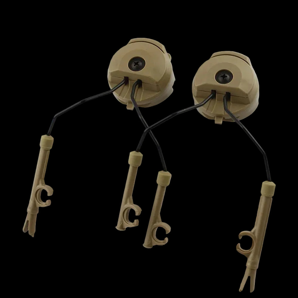 Tactical Helmet ARC Rail Headset Adapter Set