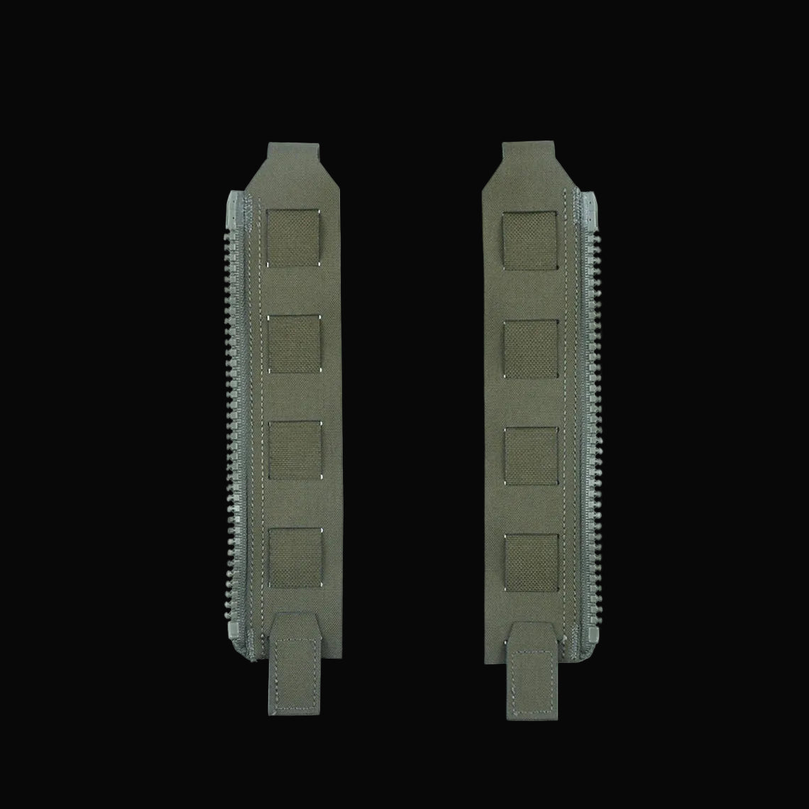 Tactical Back Panel Zipper MOLLE Adapter