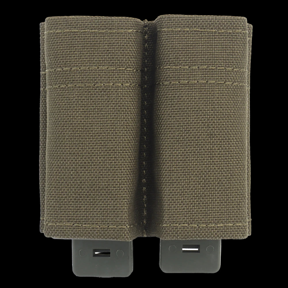 FAST 9MM Pistol Magazine Pouch – Single/Double MOLLE Quick‑Release