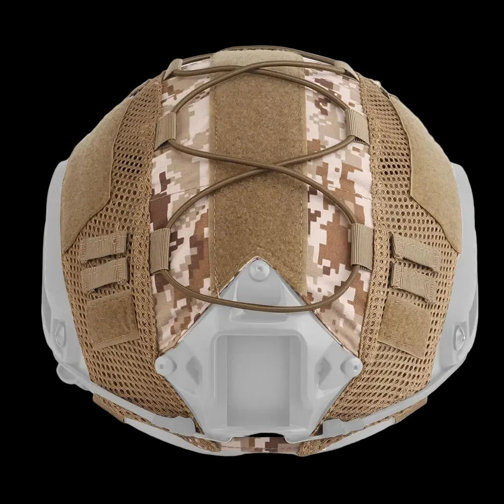 Camouflage Tactical Helmet Cover for FAST / Ops-Core Style Helmets