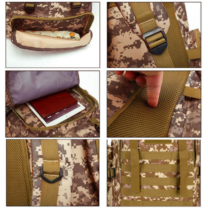 80L Molle Hunting Knapsack Large Capacity Rucksack