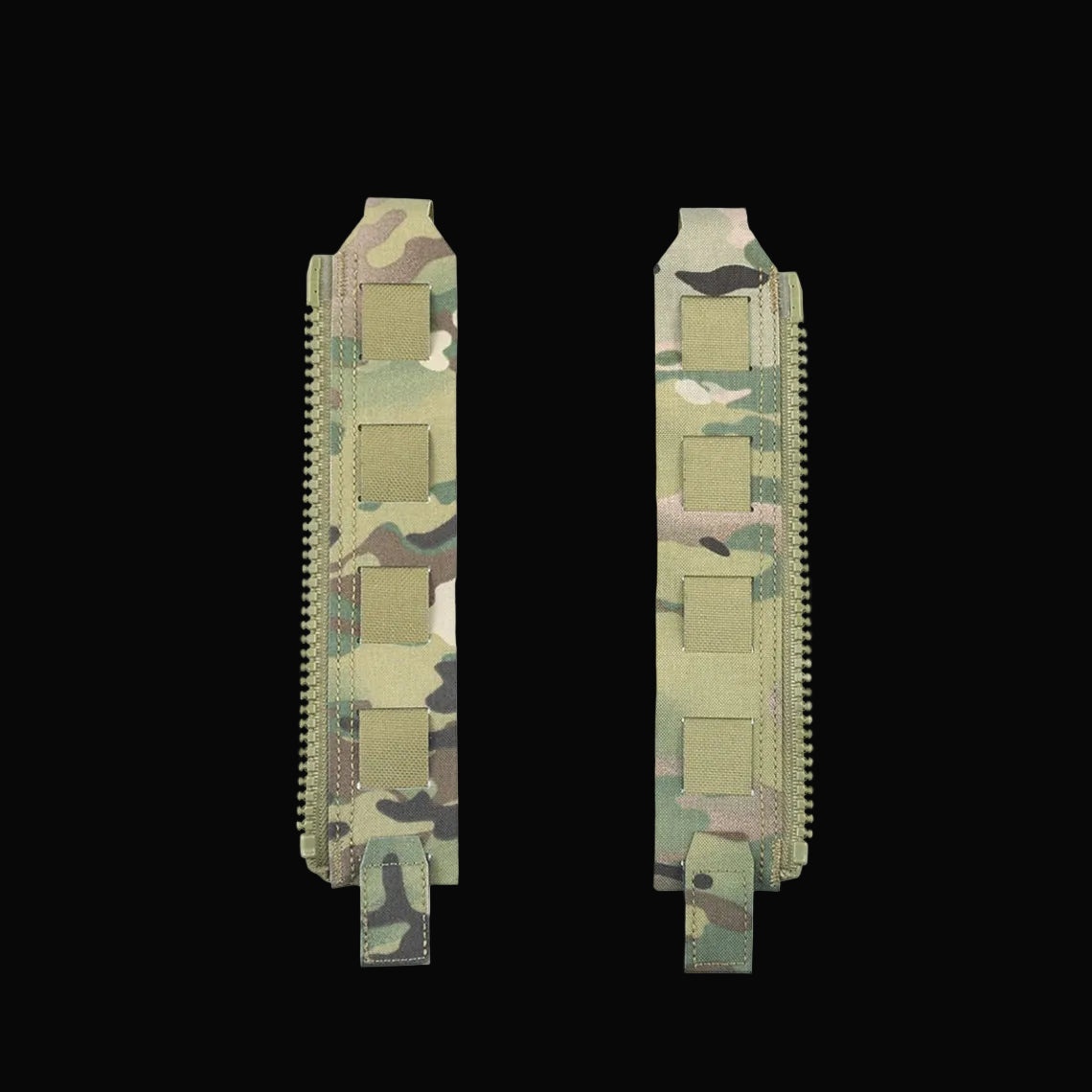 Tactical Back Panel Zipper MOLLE Adapter