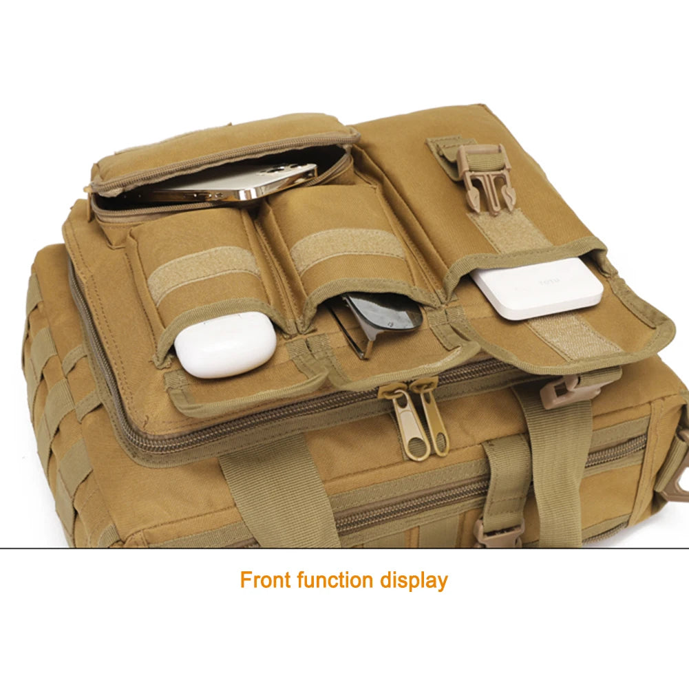 Mult-Pockets Military Sling Shoulder Bag