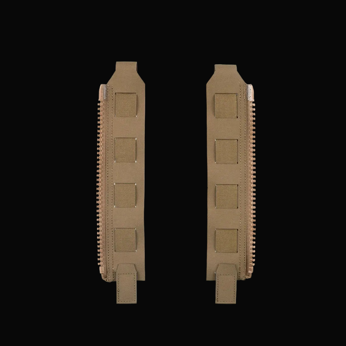 Tactical Back Panel Zipper MOLLE Adapter