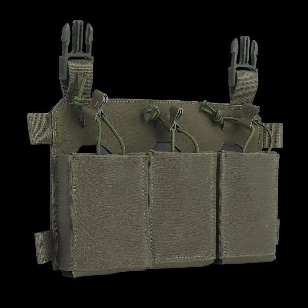 TACTILEOPARD Tactical Triple Rifle Mag Pouch – 5.56 / 7.62 Compatible