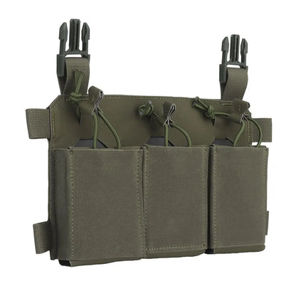 TACTILEOPARD Tactical Triple Rifle Mag Pouch – 5.56 / 7.62 Compatible