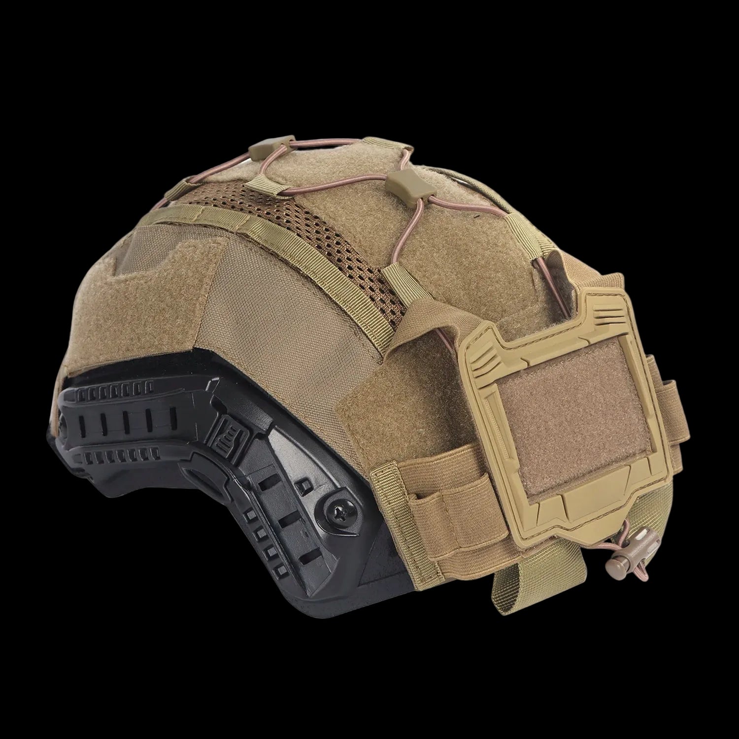 Maritime Tactical Helmet Cover with NVG Battery Pouch