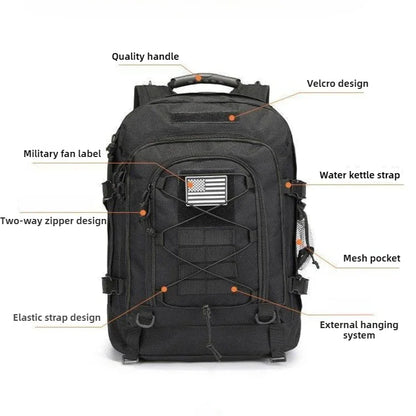 60L Military Tactical Backpack