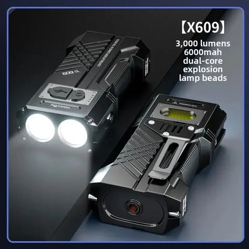 X609 3000Lm Tactical Rechargeable Flashlight