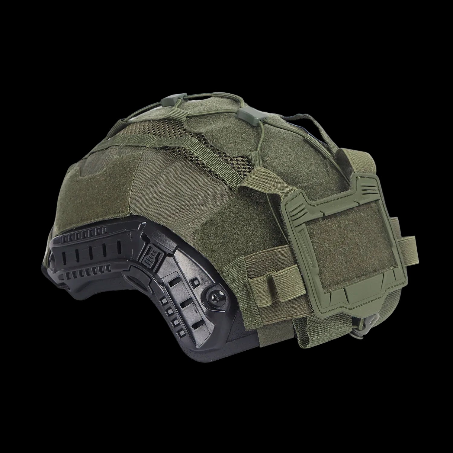 Maritime Tactical Helmet Cover with NVG Battery Pouch