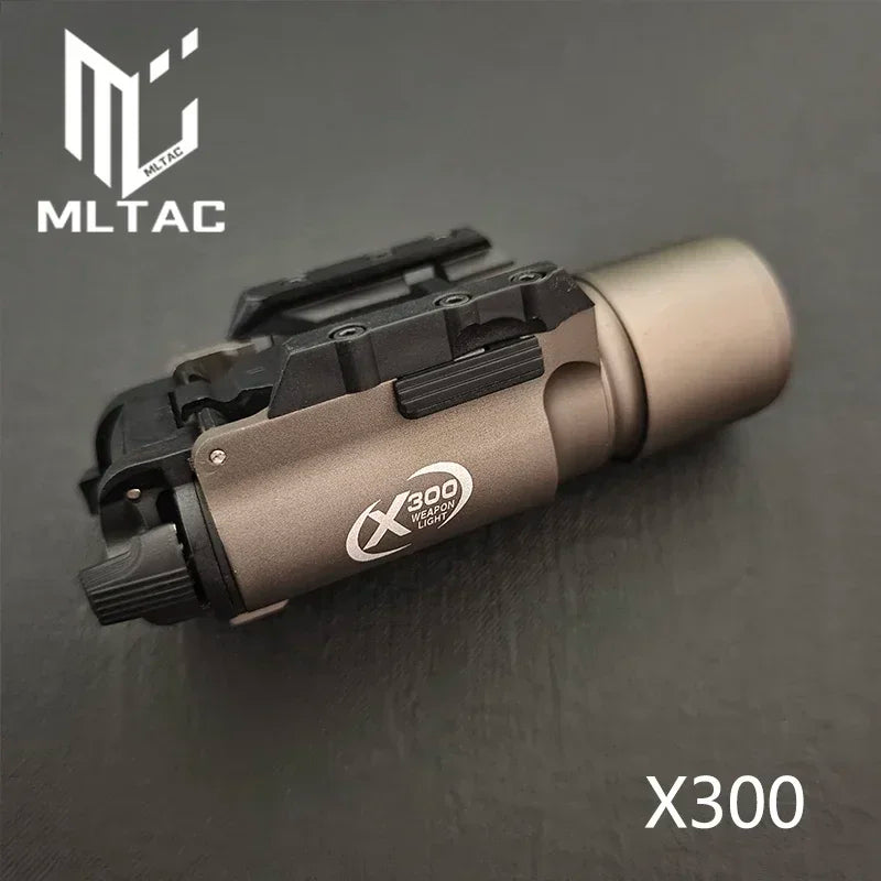 MLTAC Tactical X300U-B Flashlight – 1000 Lumen LED Weapon Light