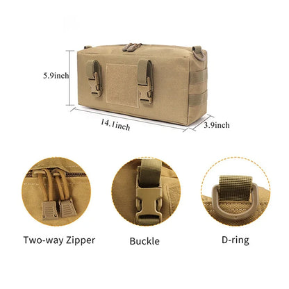 Tactical  Molle Storage Pouch Shoulder Bag