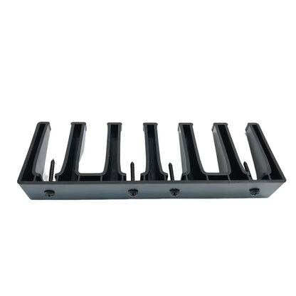 Tactical 6‑Slot AR15 PMAG Wall Mount Magazine Holder – Ammo Storage Rack