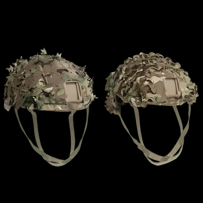 3D Laser-Cut Camo Helmet Cover