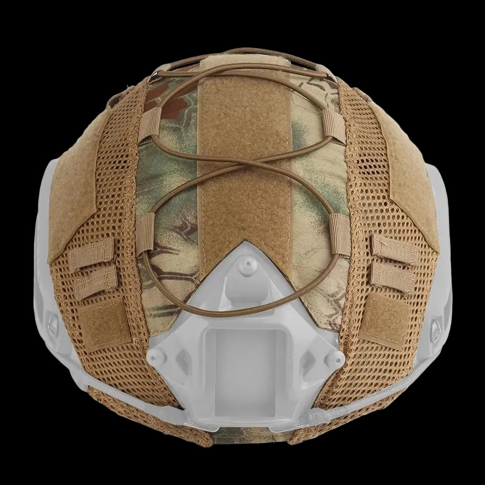 Camouflage Tactical Helmet Cover for FAST / Ops-Core Style Helmets