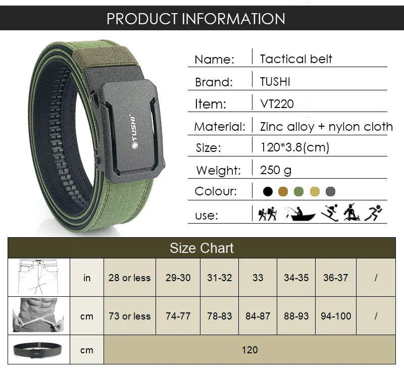 VATLTY Military Belt