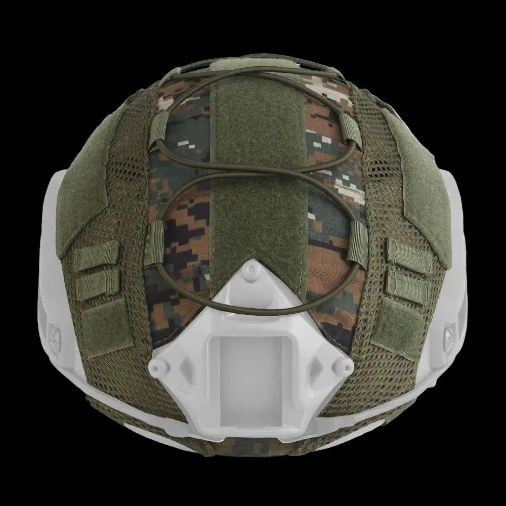 Camouflage Tactical Helmet Cover for FAST / Ops-Core Style Helmets