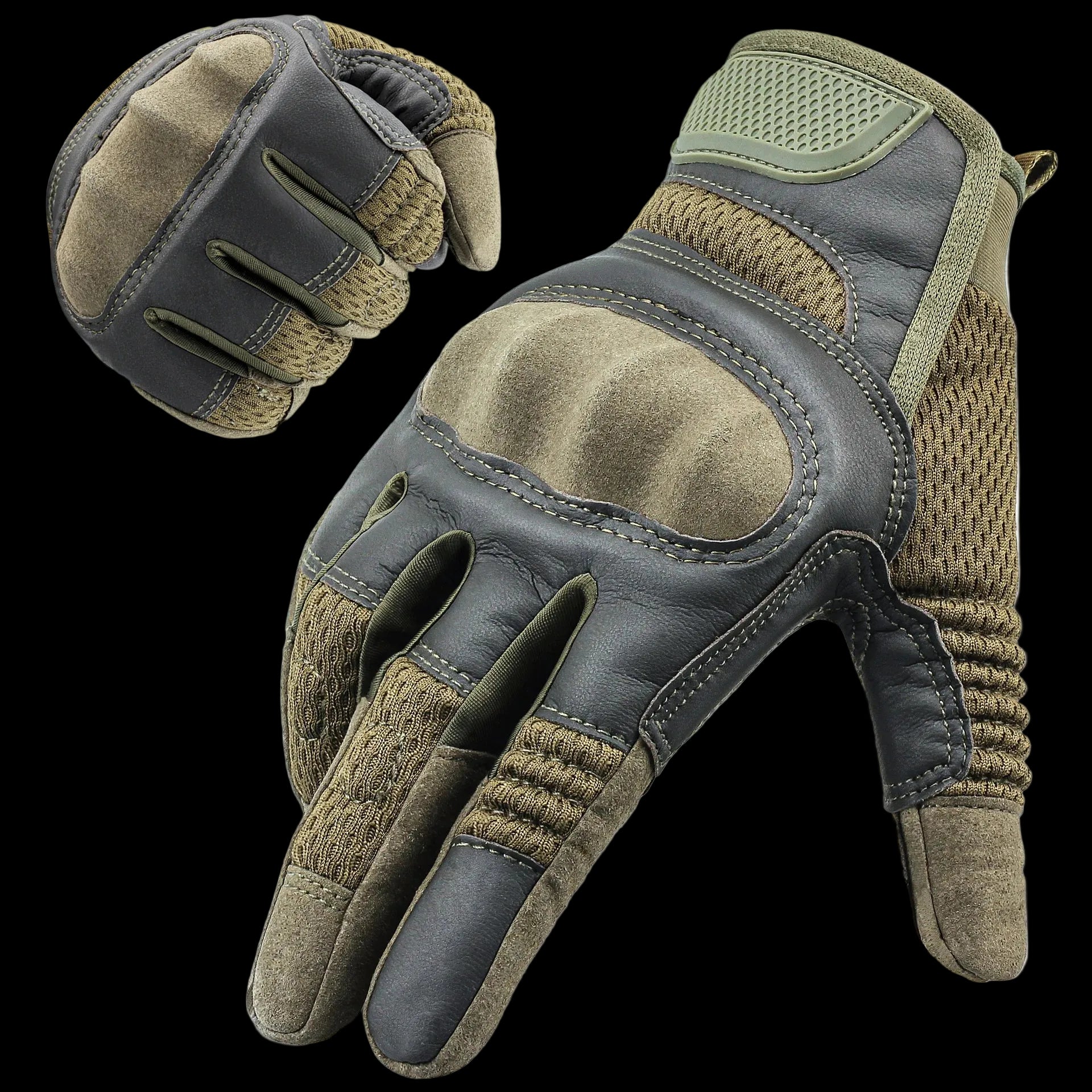 Hard-Shell Touch Tactical Full-Finger Gloves