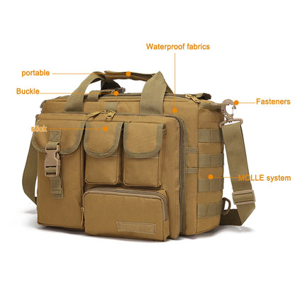 Mult-Pockets Military Sling Shoulder Bag