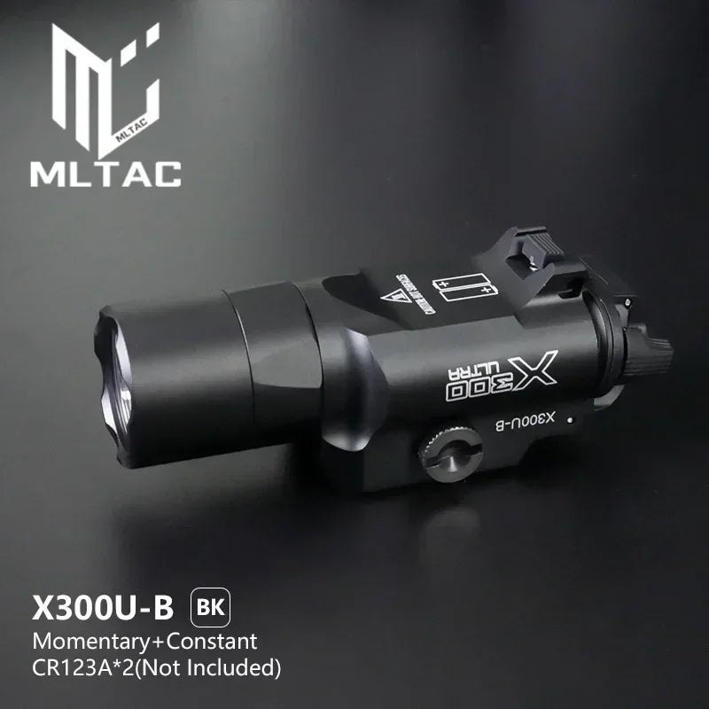 MLTAC Tactical X300U-B Flashlight – 1000 Lumen LED Weapon Light