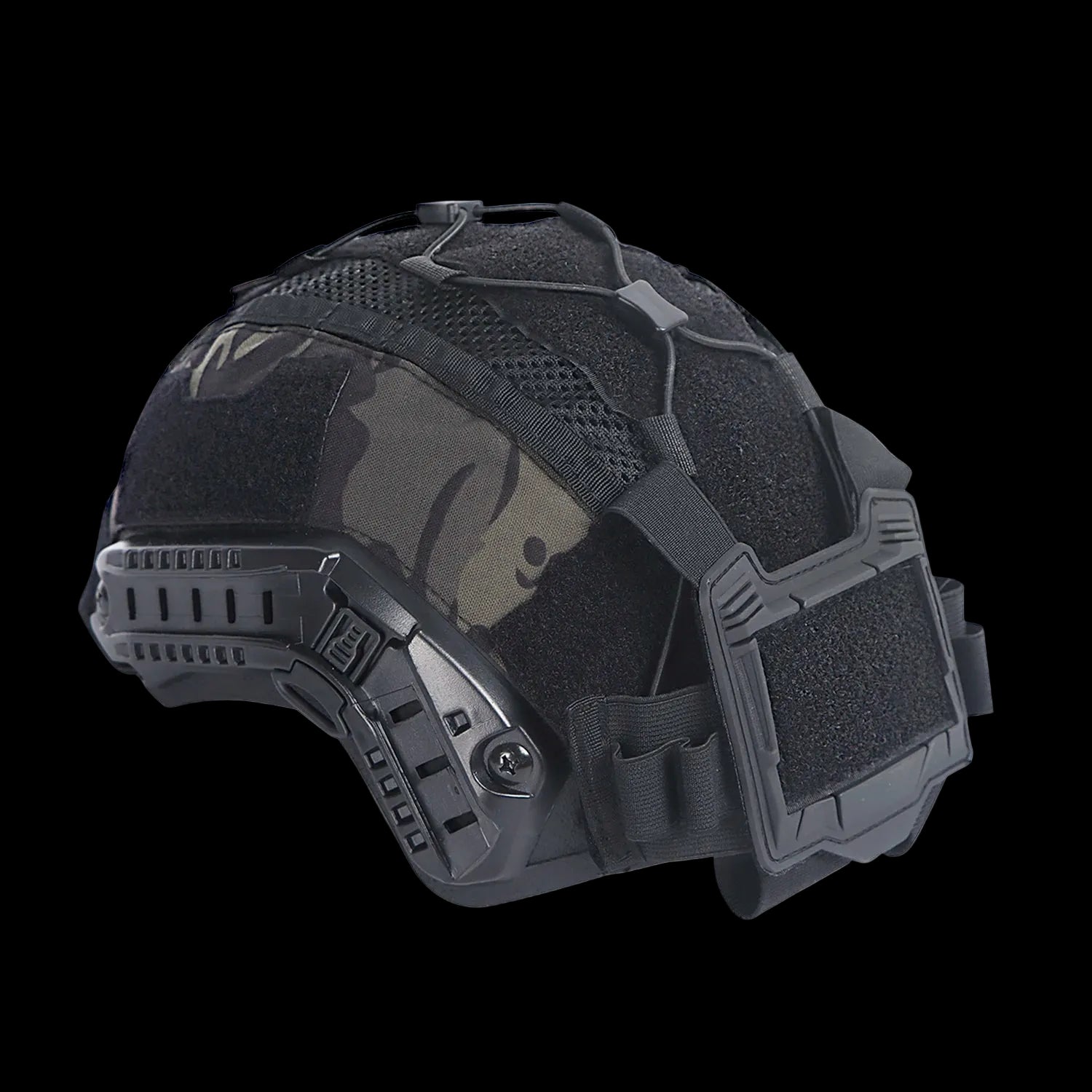 Maritime Tactical Helmet Cover with NVG Battery Pouch