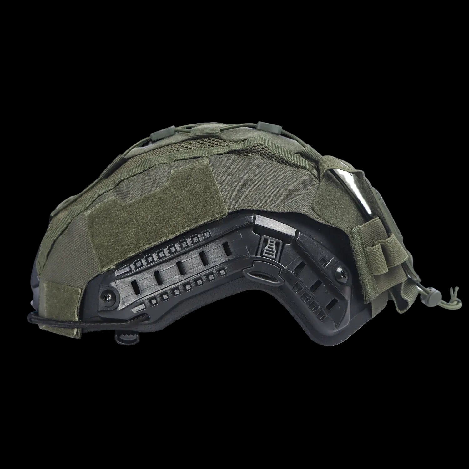 Maritime Tactical Helmet Cover with NVG Battery Pouch