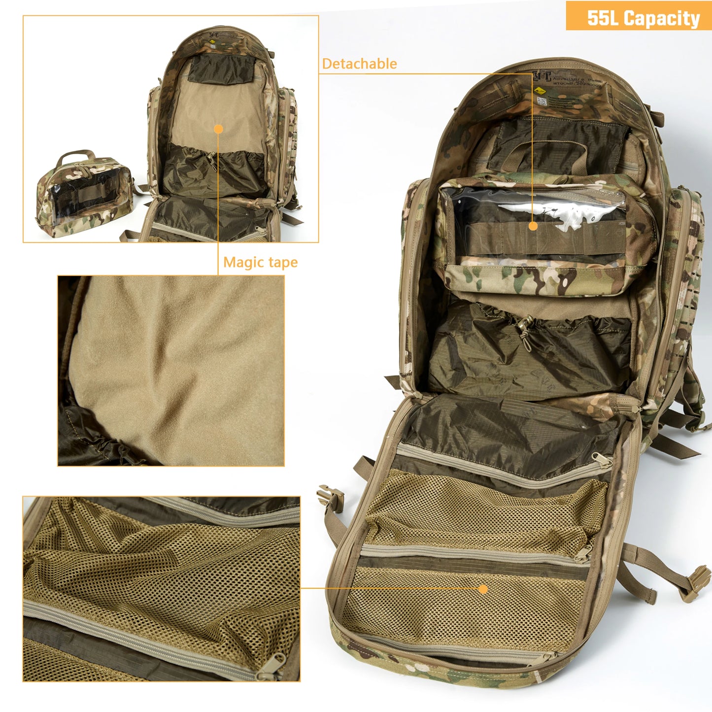 VoxDefence Military Army Assault Backpack