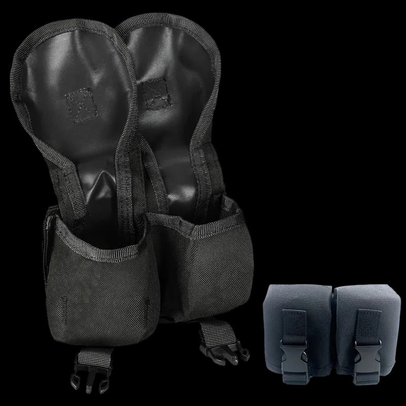 Single/Double Grenade Pouch – MOLLE Frag Grenade Bag