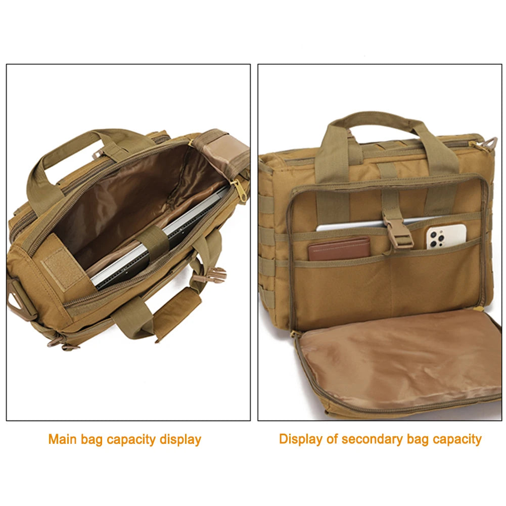 Mult-Pockets Military Sling Shoulder Bag