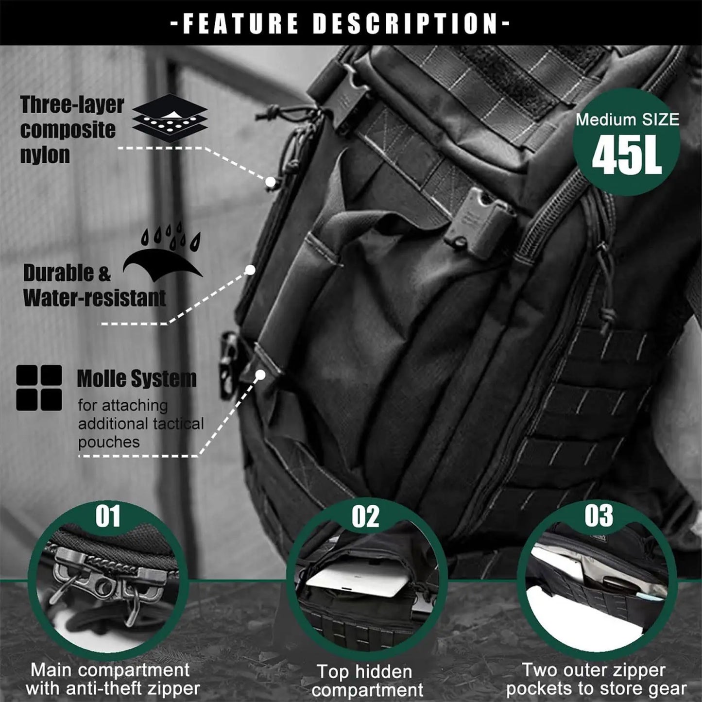 Tactical Travel Bag
