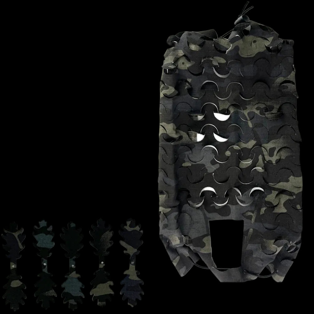 3D Laser-Cut Camo Helmet Cover