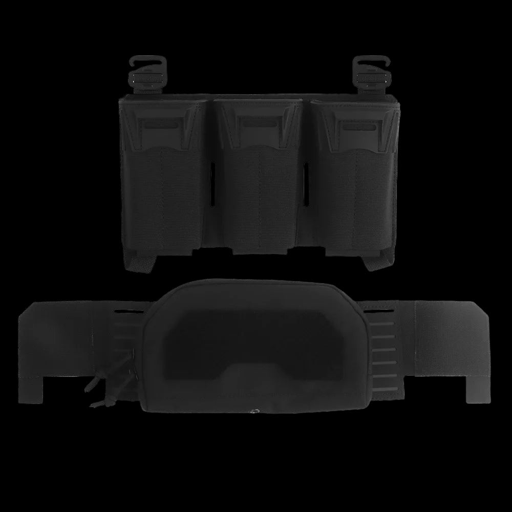 Tactical Multi-Caliber Triple Mag Pouch with Secondary Admin Pocket