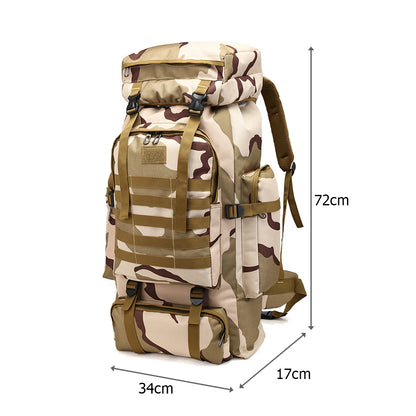 80L Molle Hunting Knapsack Large Capacity Rucksack
