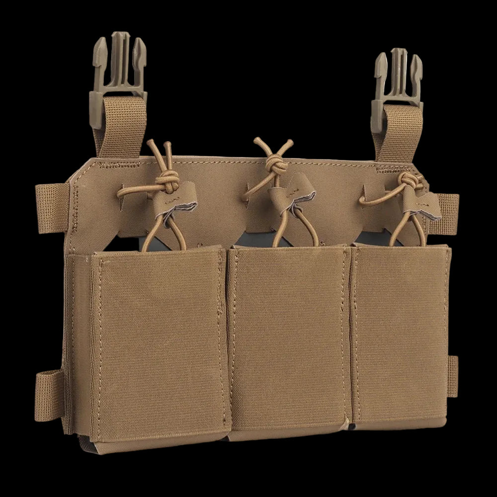 TACTILEOPARD Tactical Triple Rifle Mag Pouch – 5.56 / 7.62 Compatible