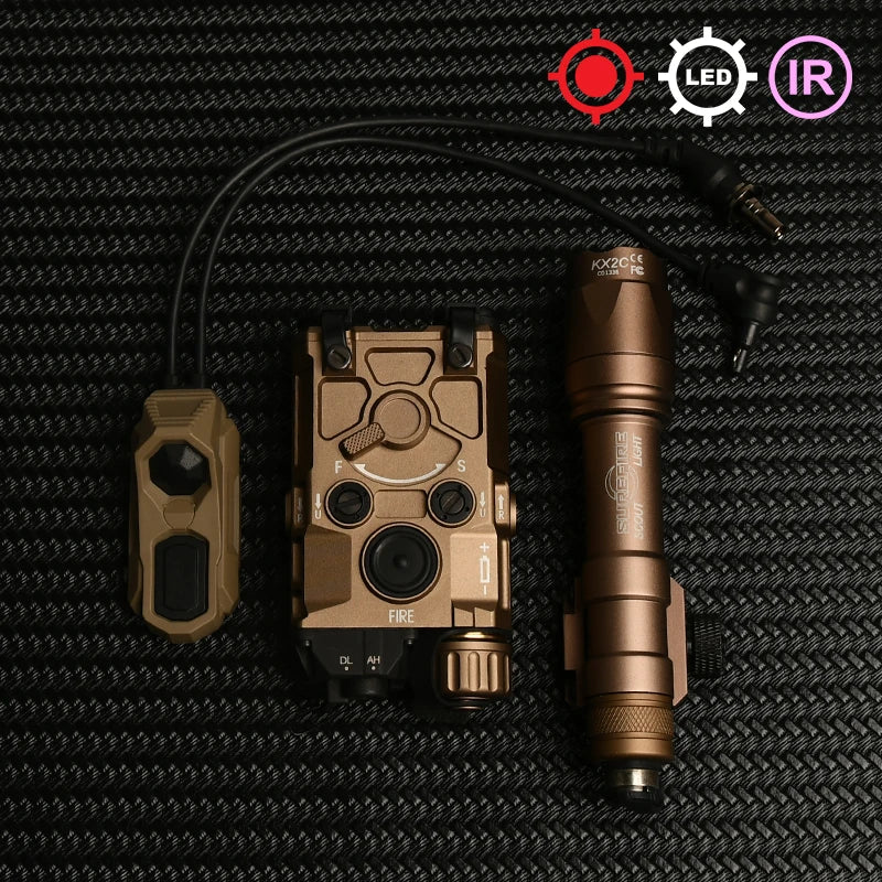 HAR Tactical OGL Metal Flashlight & Laser Module