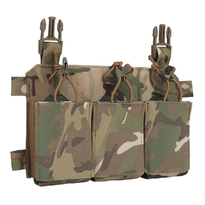 TACTILEOPARD Tactical Triple Rifle Mag Pouch – 5.56 / 7.62 Compatible
