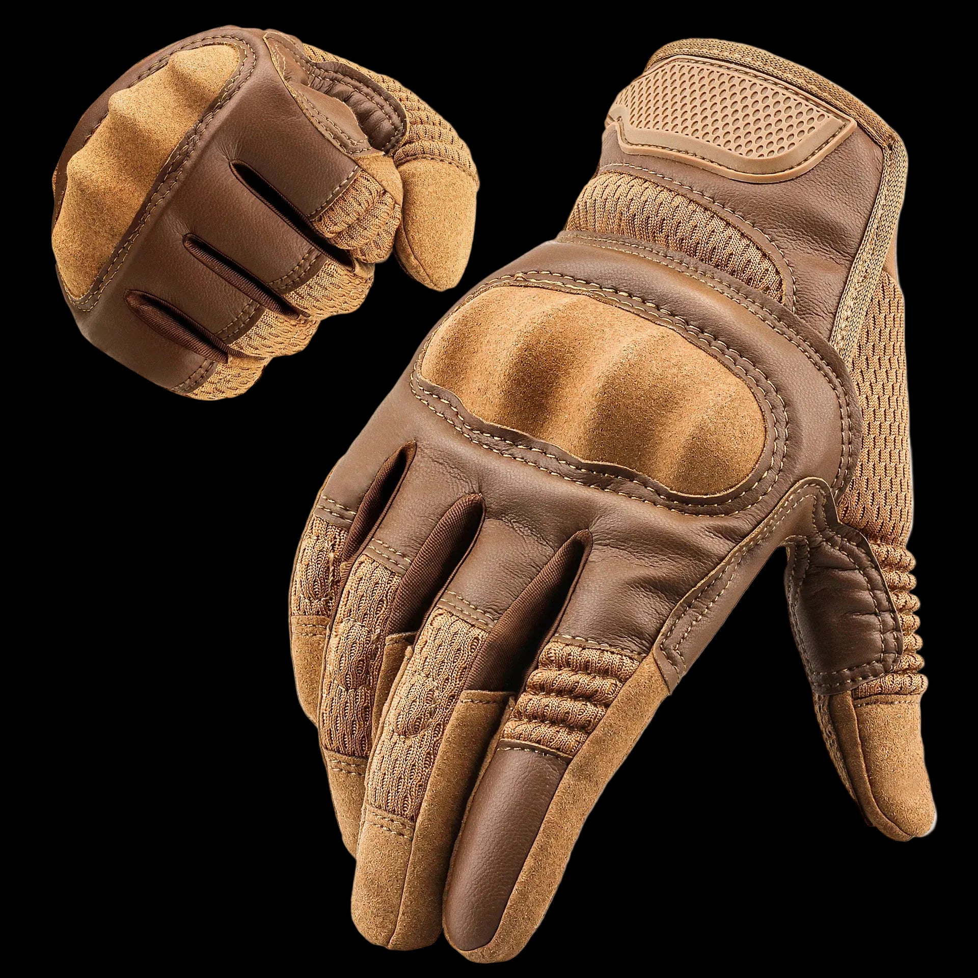 Hard-Shell Touch Tactical Full-Finger Gloves