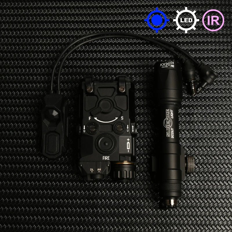 HAR Tactical OGL Metal Flashlight & Laser Module