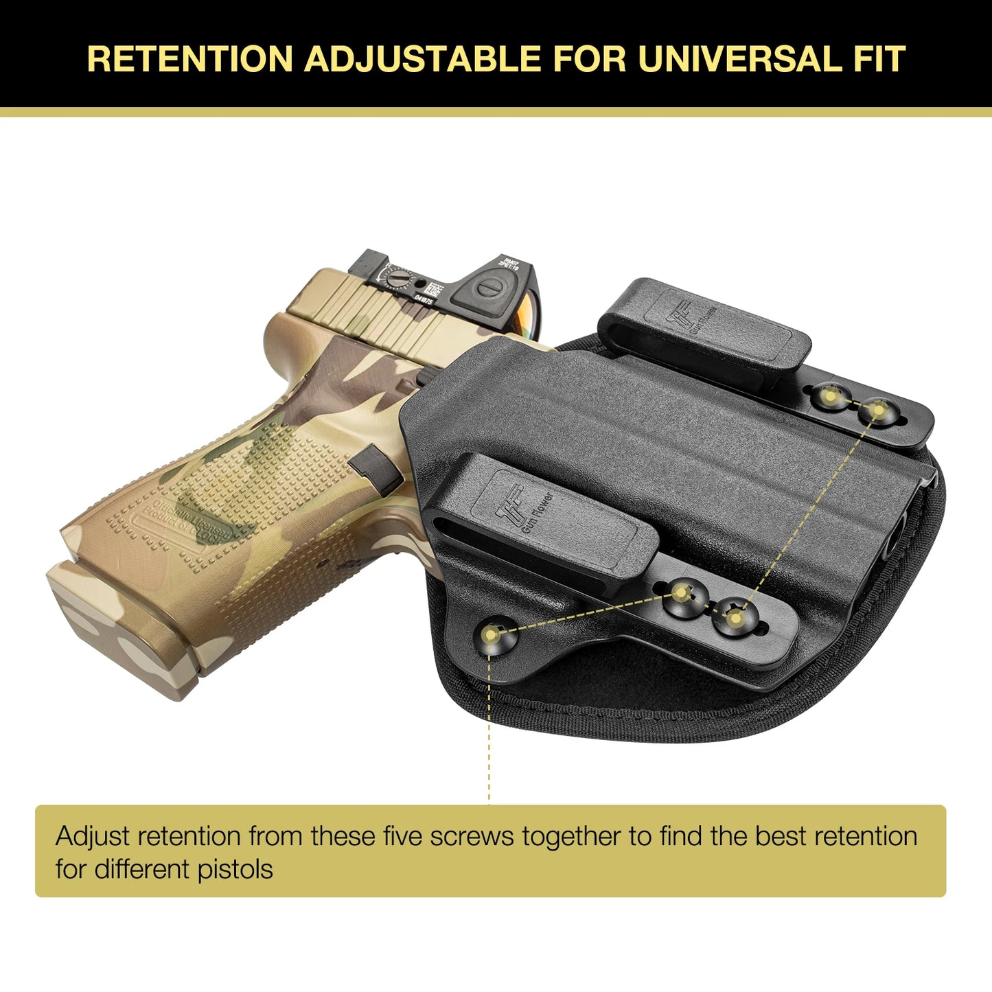 Universal  Kydex & Nylon Holster
