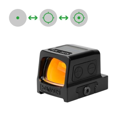 Holosun HE509T-GR-X2-FDE Elite Enclosed Reflex Sight