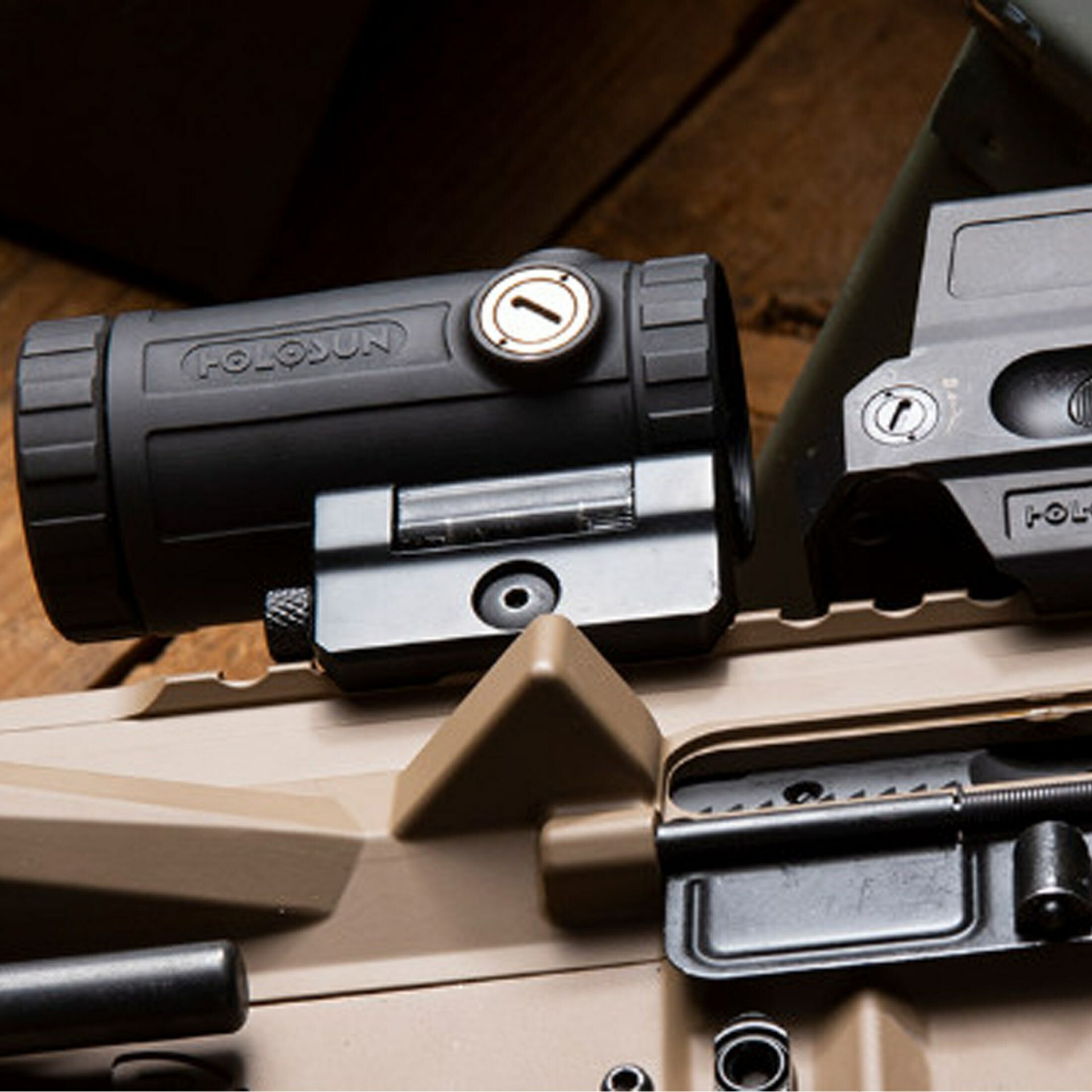 Holosun HM3X-T (Titanium) 3x Magnifier